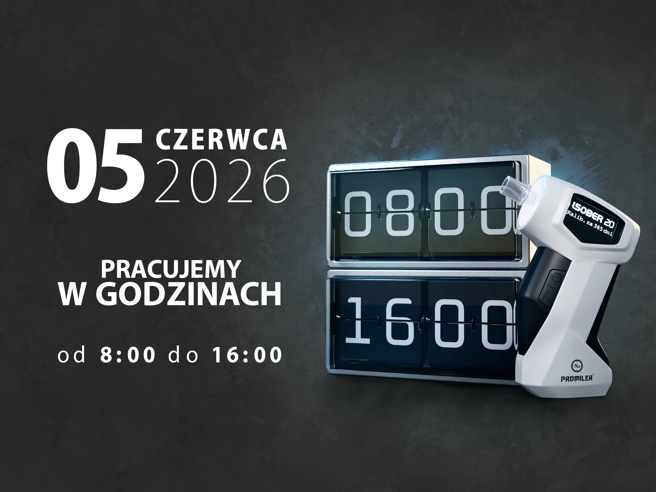 Godziny otwarcia 05.06.2026